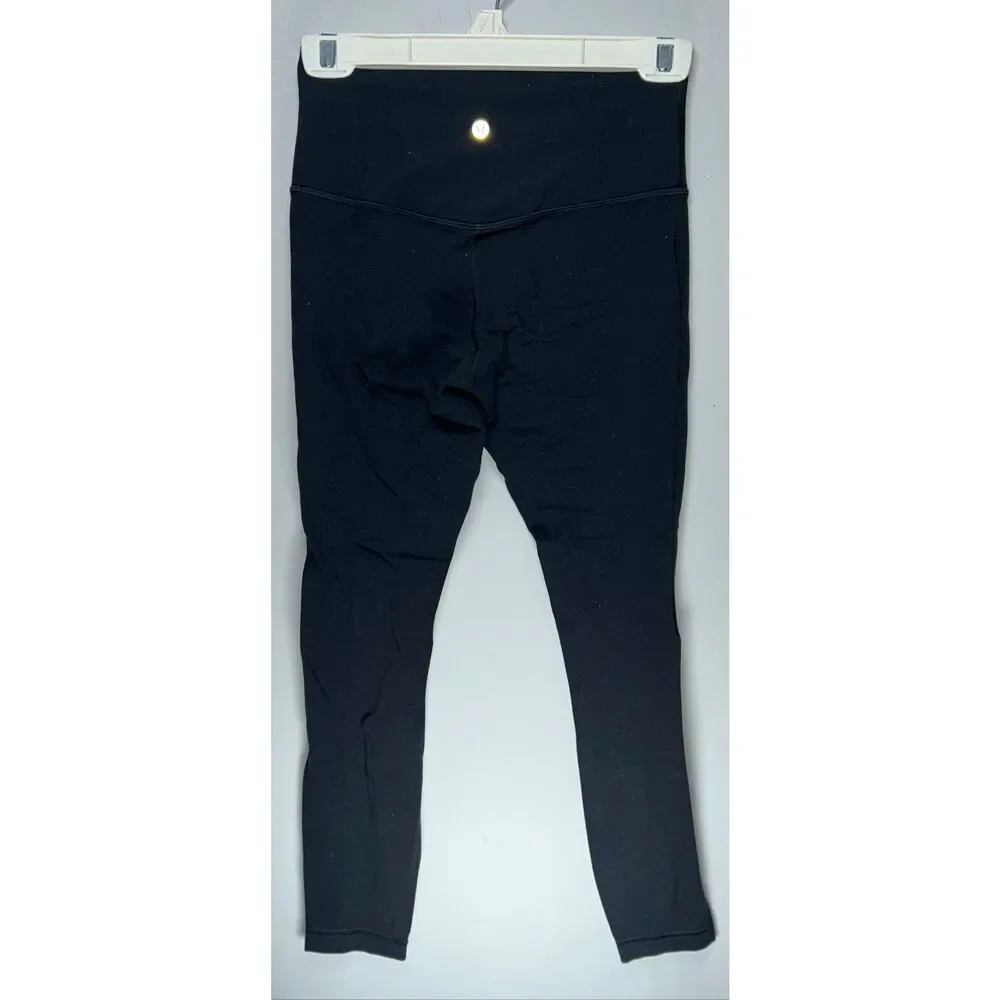 Lululemon black leggings size 6 - Picture 2 of 3